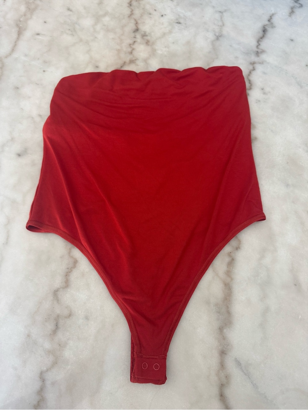 SKIMS Smooth Lounge Strapless Bodysuit size L